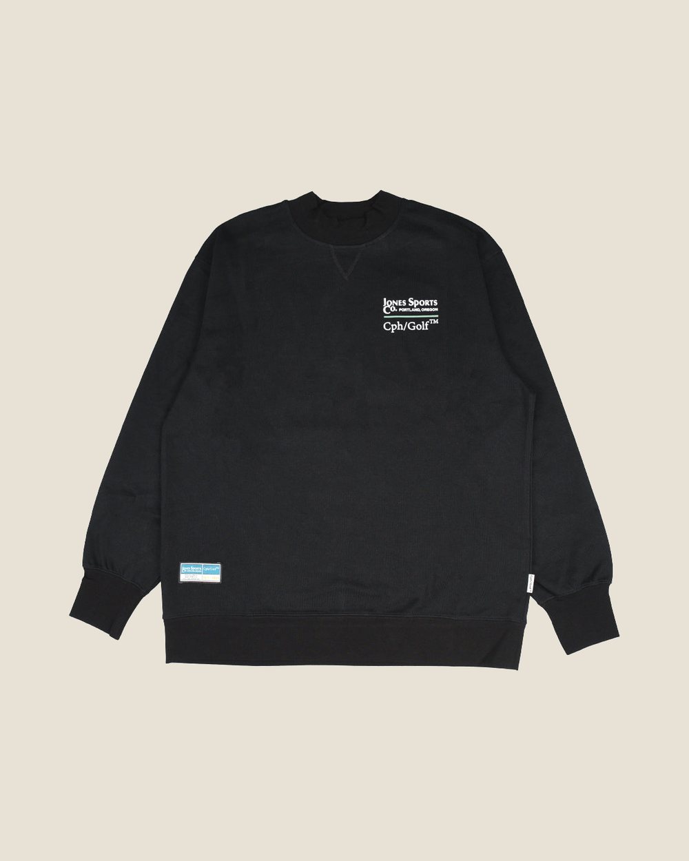 Jones × Cph/Golf Team LS Mock Neck Tee &middot; view 2 of 3