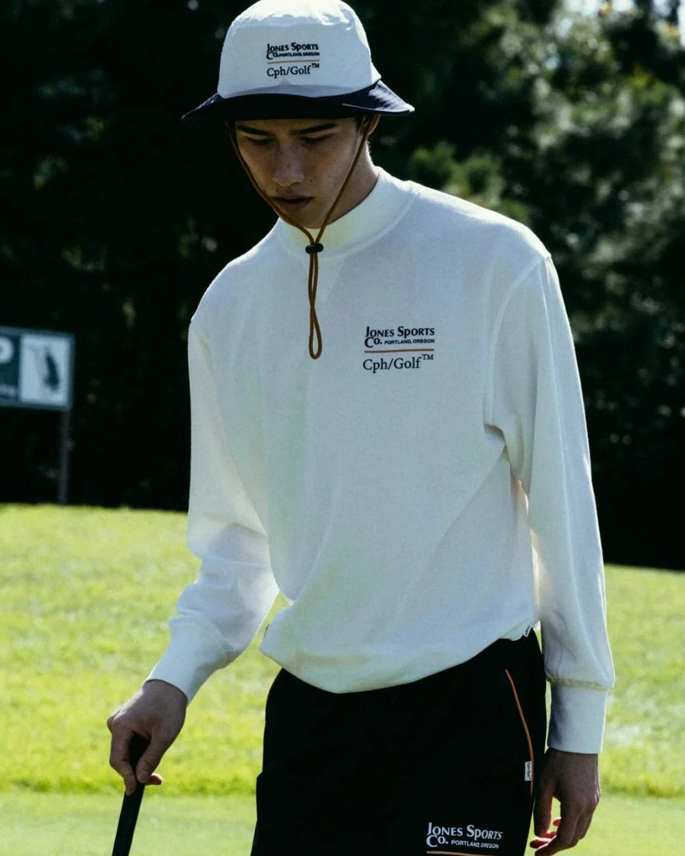 Jones × Cph/Golf Team LS Mock Neck Tee &middot; view 3 of 3