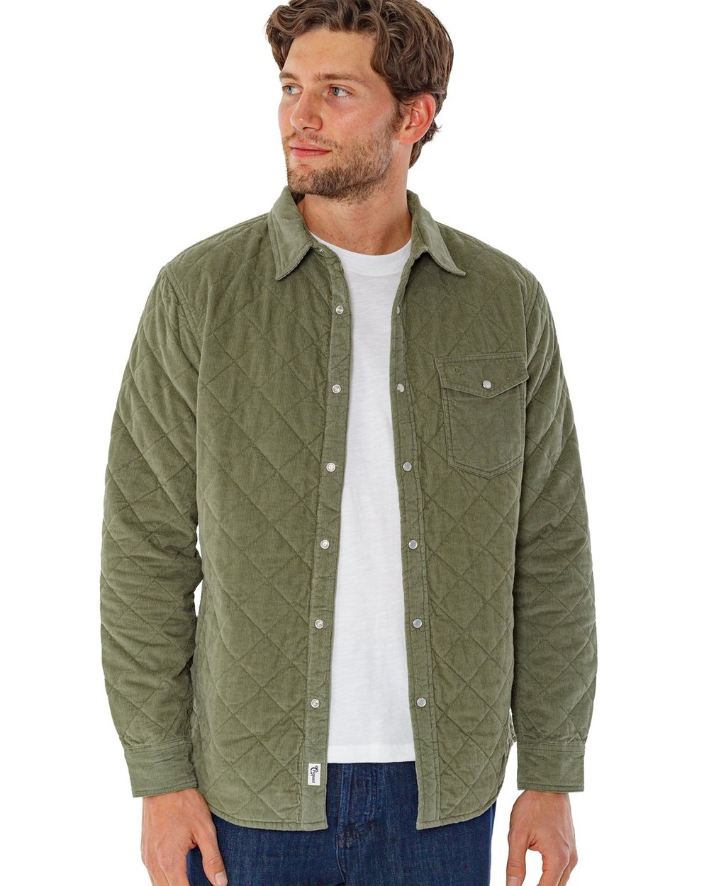 Criquet Corduroy Quilted Shacket &middot; view 2 of 6