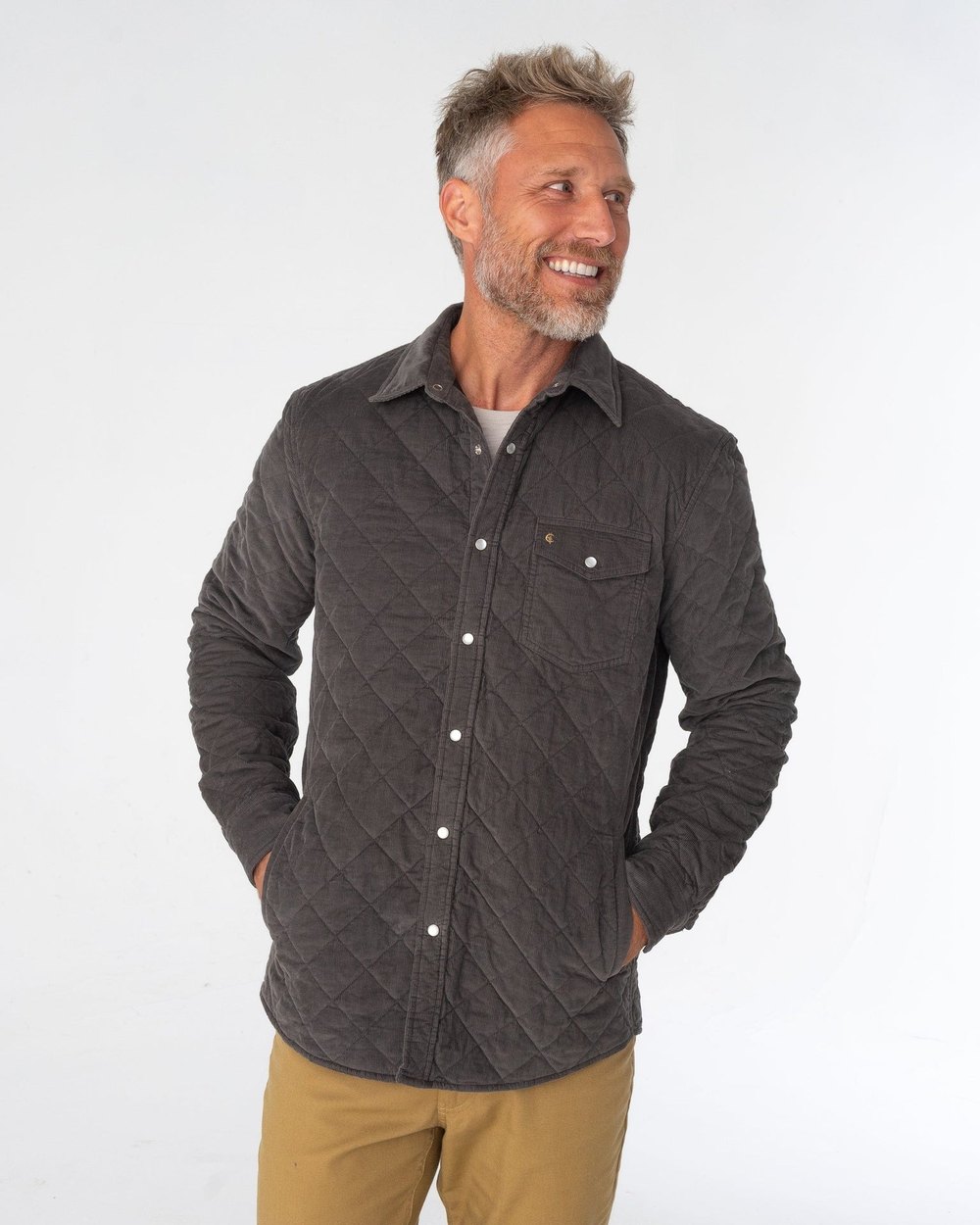 Criquet Corduroy Quilted Shacket &middot; view 6 of 6