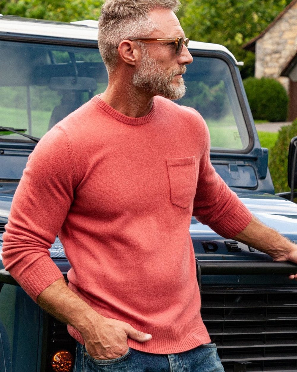 Criquet Legacy Cashmere Pocket Crew &middot; view 3 of 3