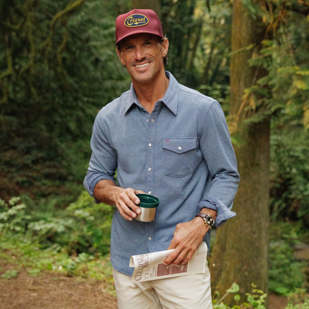 Criquet Shirts on course &mdash; lookbook photograph