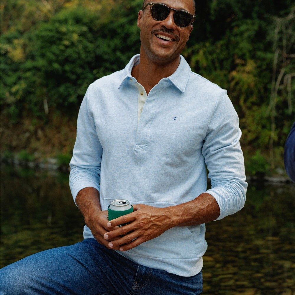 Criquet Shirts on course &mdash; lookbook photograph