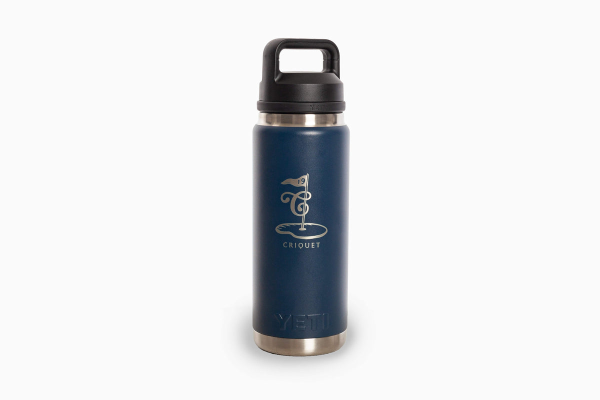 Criquet YETI 26 oz Water Bottle by Criquet Shirts, Austin Texas