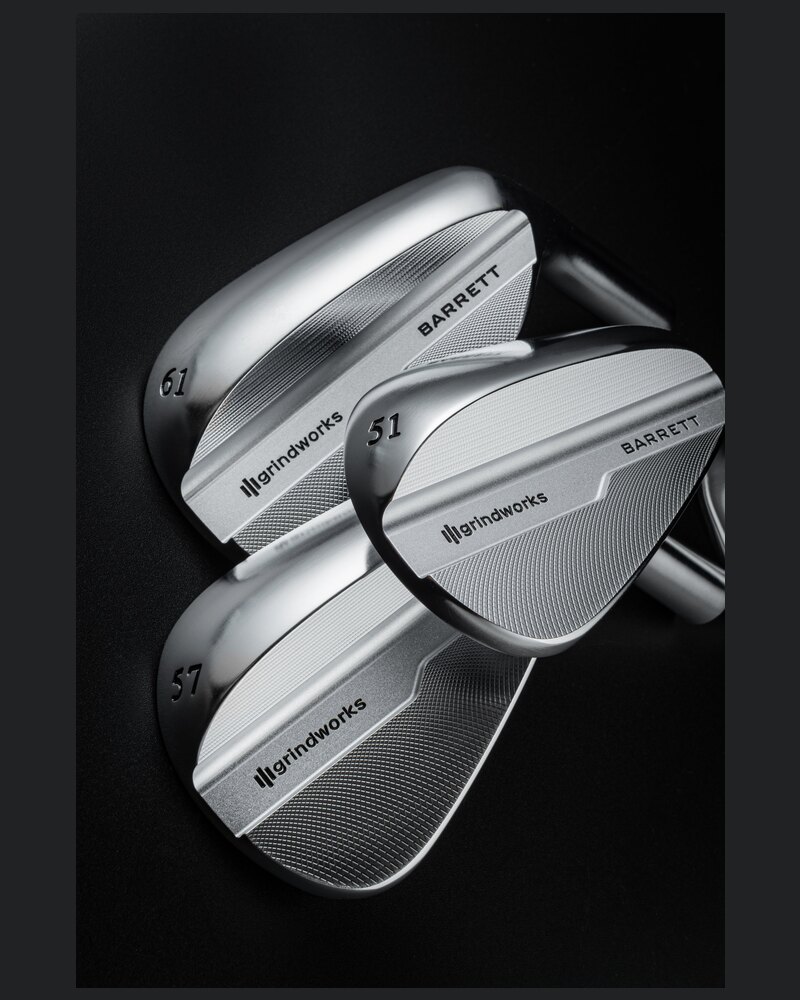 Grindworks Grindworks × Patrick Reed BARRETT Wedge custom golf wedge