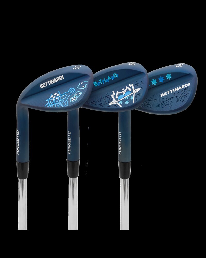 Bettinardi HLX 6.0 Texas Tea finish left-handed wedge set
