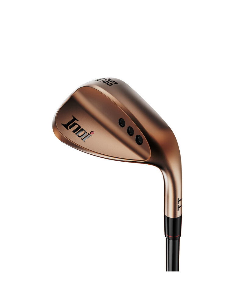 Indi Golf Limited Edition Bronze Blast Face 4 custom golf wedge