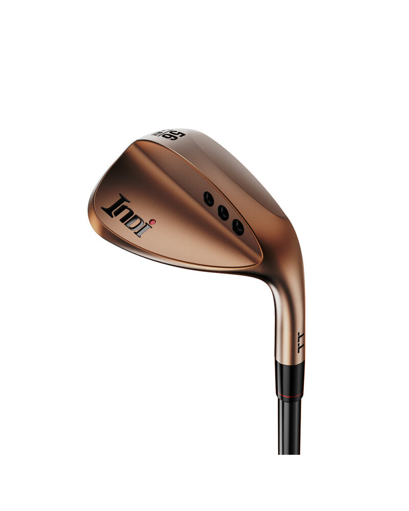 Indi Golf Limited Edition Bronze Blast Face 4 custom golf wedge