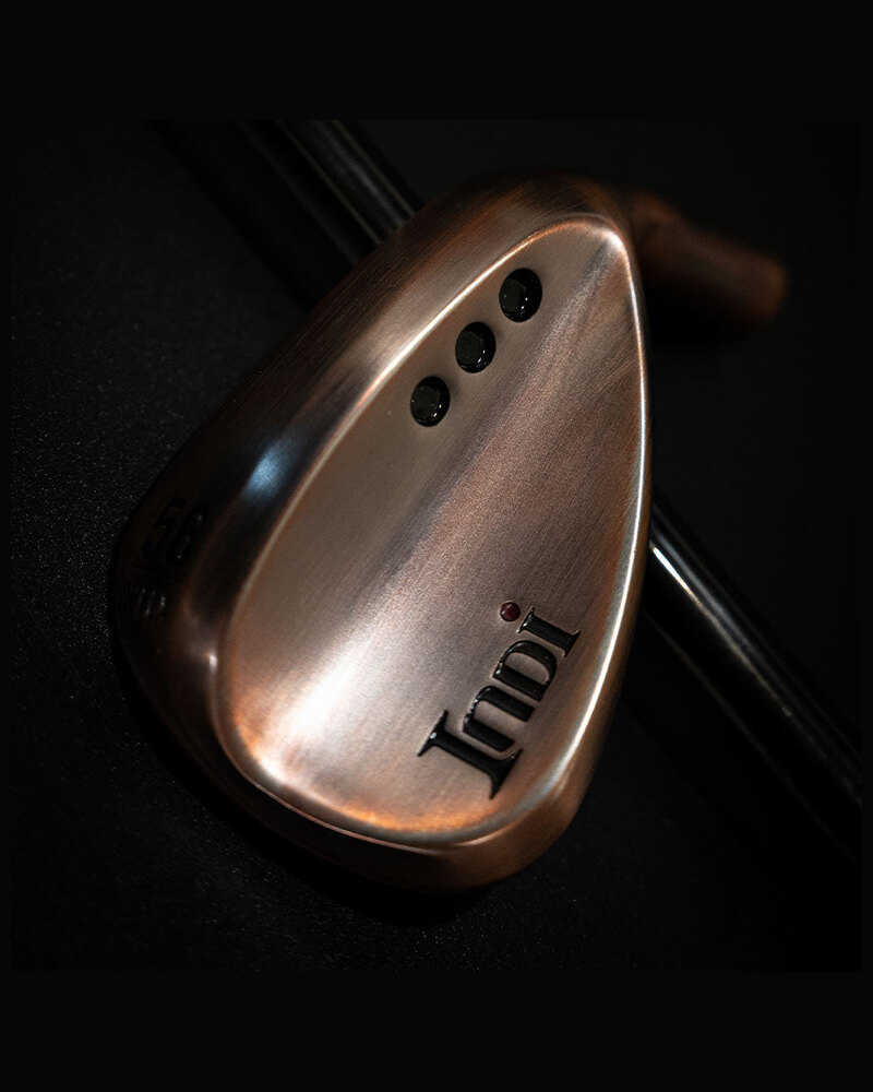 Indi Golf Limited Edition Bronze Blast Face 4 custom golf wedge