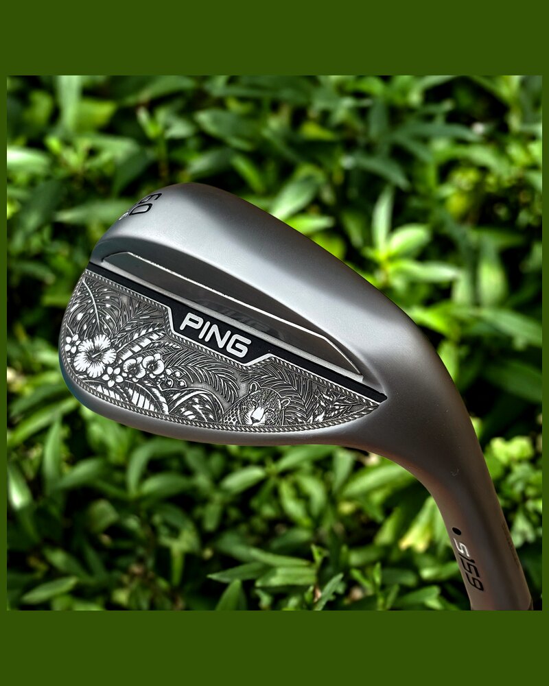 Show Out Engraving Tropical Noir 1/1 · Ping s159 60° · Artist Series custom golf wedge
