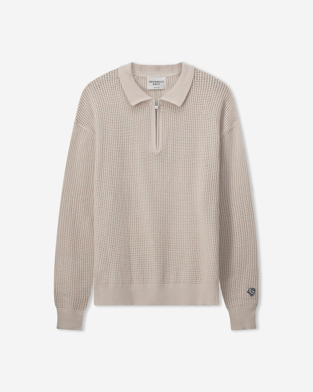 Devereux Golf Loose Knit Quarter Zip