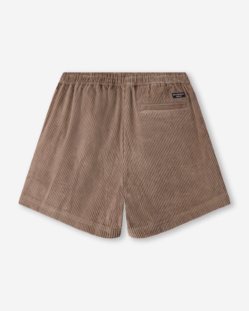 Devereux Golf Corduroy Short - Brindle &middot; view 3 of 4