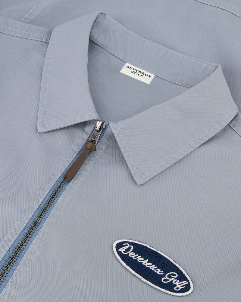 Devereux Golf Devco Twill Jacket - Vintage Sky &middot; view 3 of 4