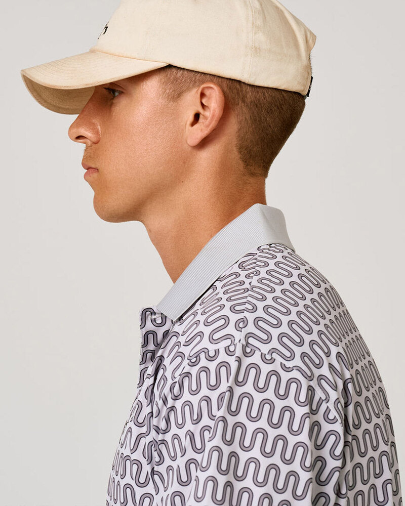 Devereux Golf Disco Rodeo Polo - Bone &middot; view 4 of 4