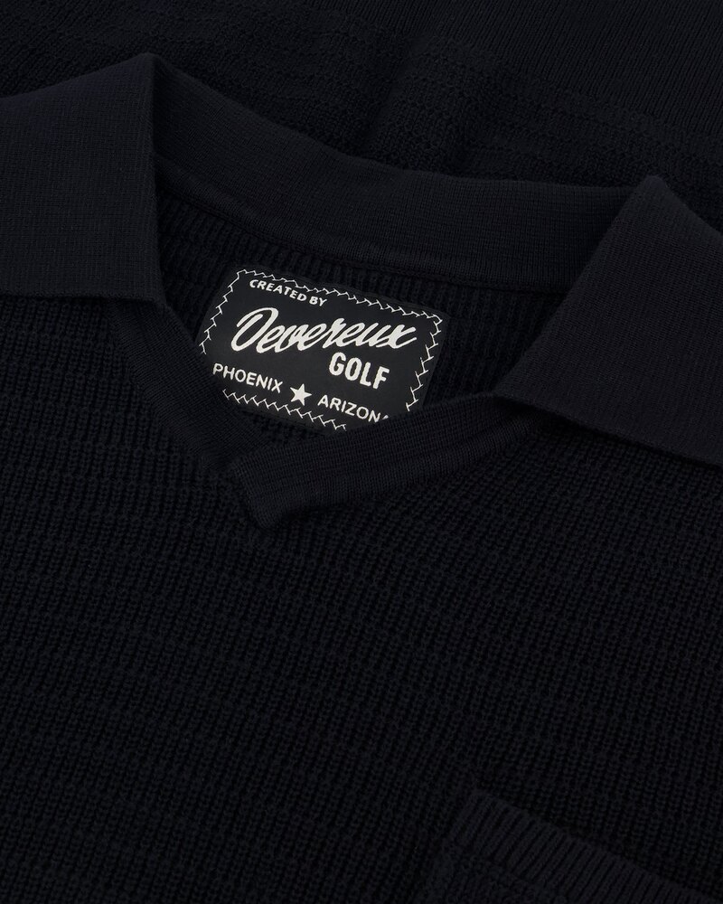 Devereux Golf Phoenician Polo - Black &middot; view 4 of 4