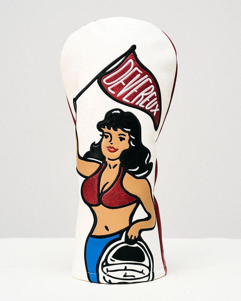 Devereux Golf Range Girl Driver Cover - Red / White &middot; view 3 of 4