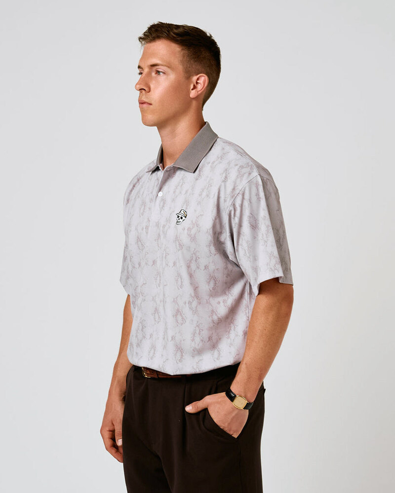 Devereux Golf Rattler Polo - Light Grey &middot; view 2 of 4