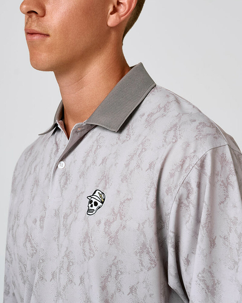 Devereux Golf Rattler Polo - Light Grey &middot; view 3 of 4