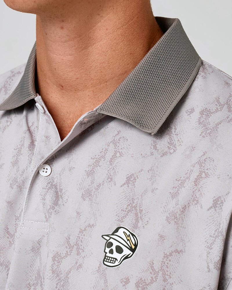 Devereux Golf Rattler Polo - Light Grey &middot; view 4 of 4