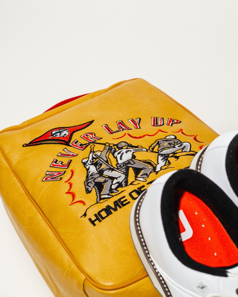Devereux Golf Never Lay Up Shoe Bag - Yellow &middot; view 3 of 4
