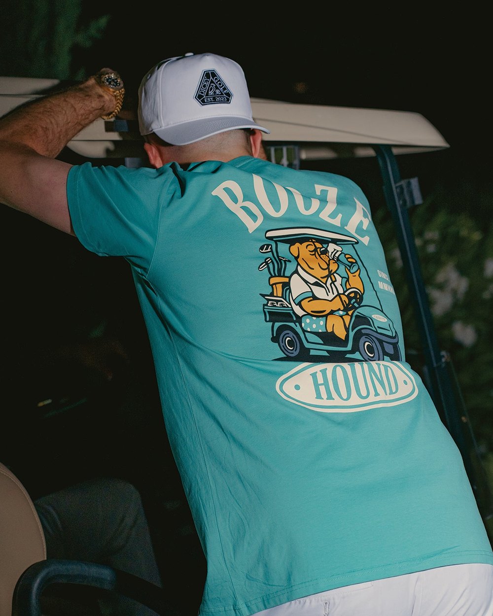 Dicey Golf Booze Hound Tee · view 3 of 3