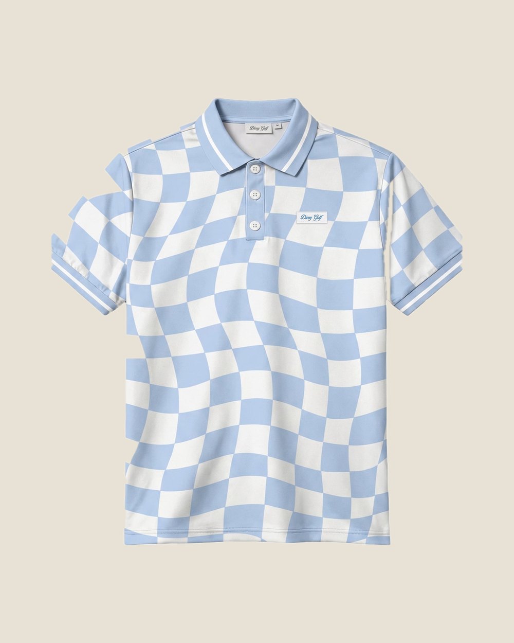 Dicey Golf Check Mate Polo · view 1 of 3