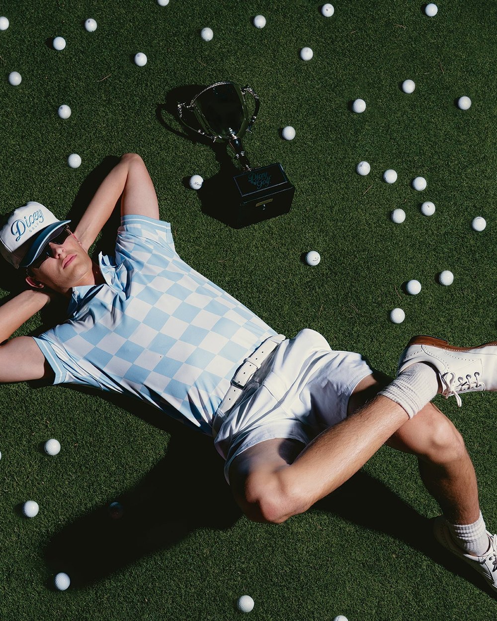 Dicey Golf Check Mate Polo · view 2 of 3