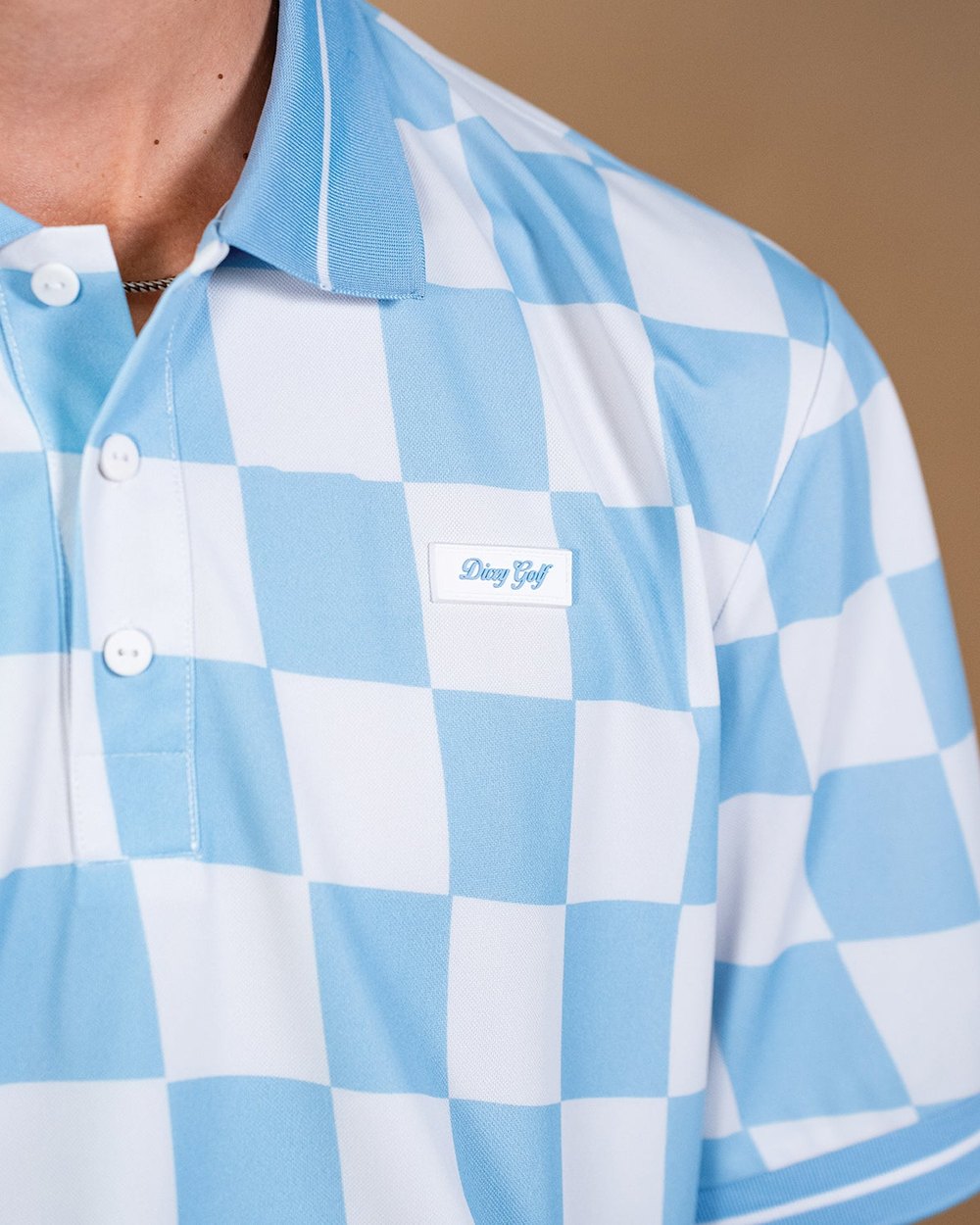 Dicey Golf Check Mate Polo · view 3 of 3