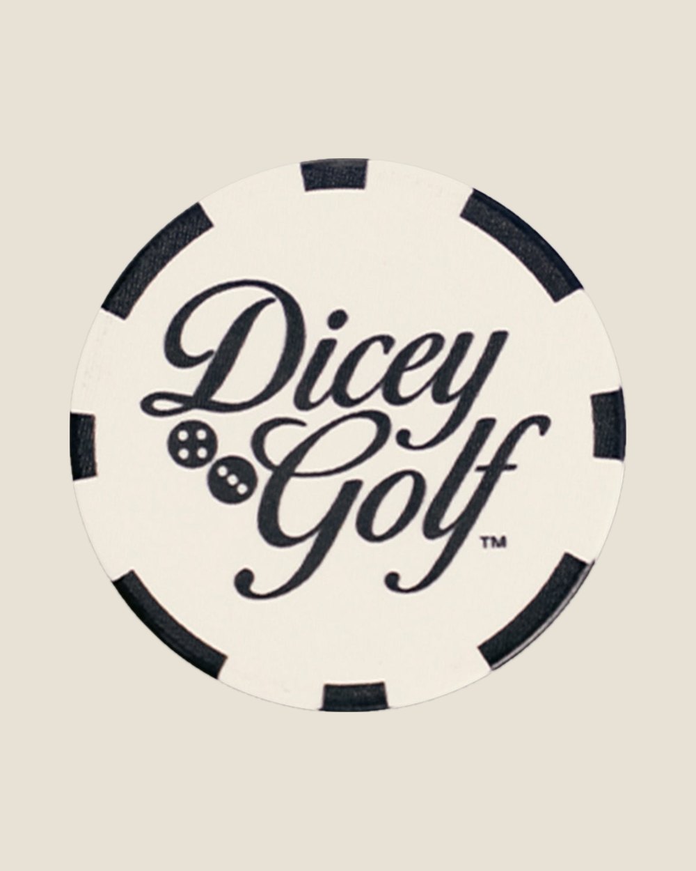 Dicey Golf Casino Chip Ball Marker · view 2 of 3