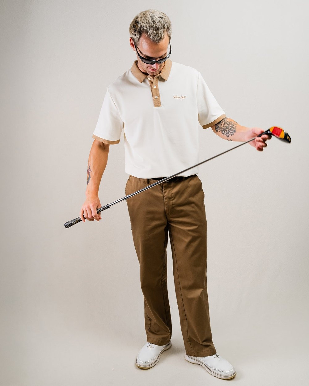 Dicey Golf Corduroy Clubhouse Polo · view 2 of 3