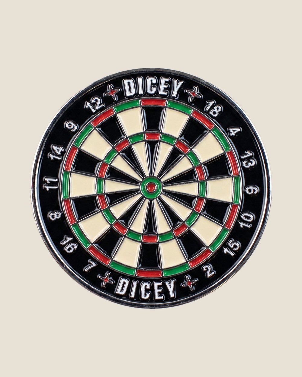 Dicey Golf Throwing Darts Ball Marker · view 1 of 3