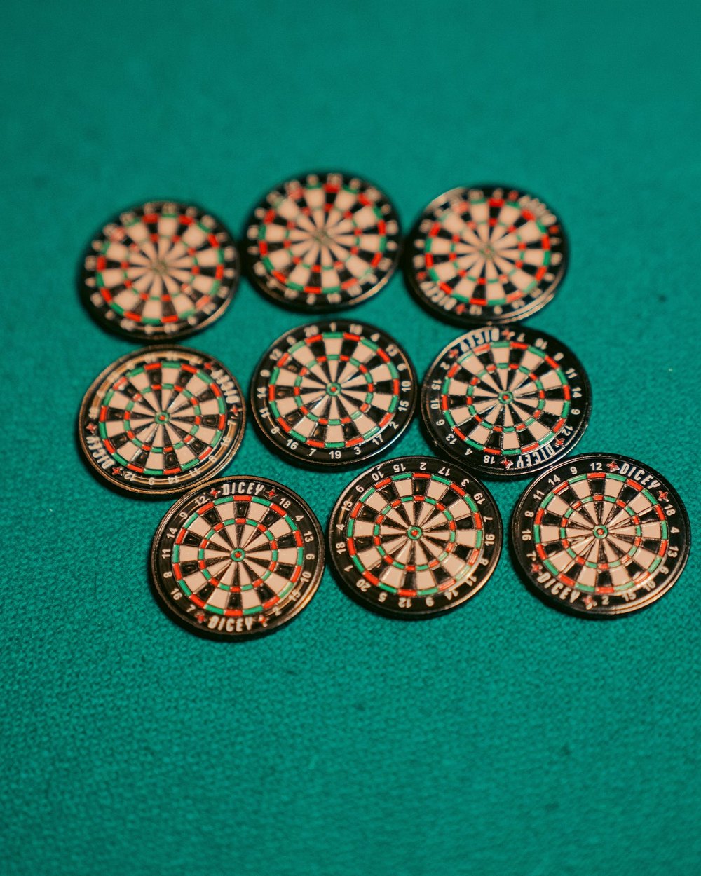 Dicey Golf Throwing Darts Ball Marker · view 2 of 3