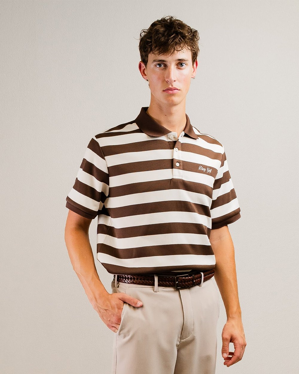 Dicey Golf Redwood Polo · view 2 of 3