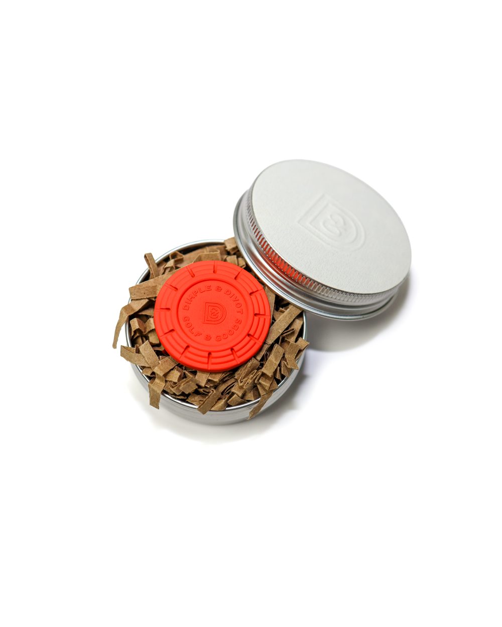 Dimple & Divot Clay Pigeon Ball Marker In The Woods · view 5 of 5