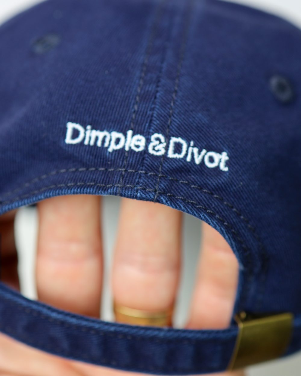 Dimple & Divot D&D Icon Dad Hat Navy &middot; view 3 of 5