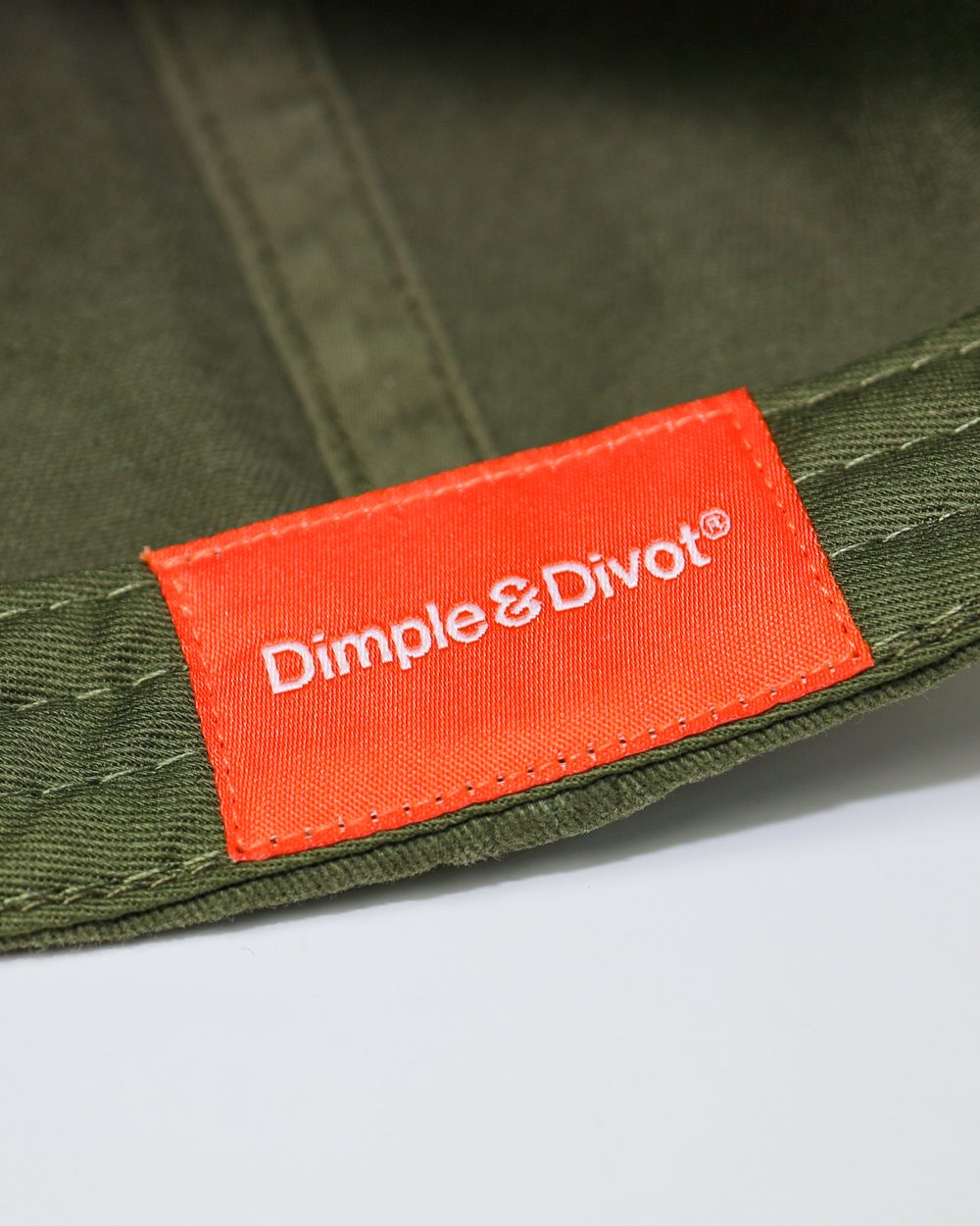 Dimple & Divot D&D Icon Dad Hat Olive &middot; view 3 of 5