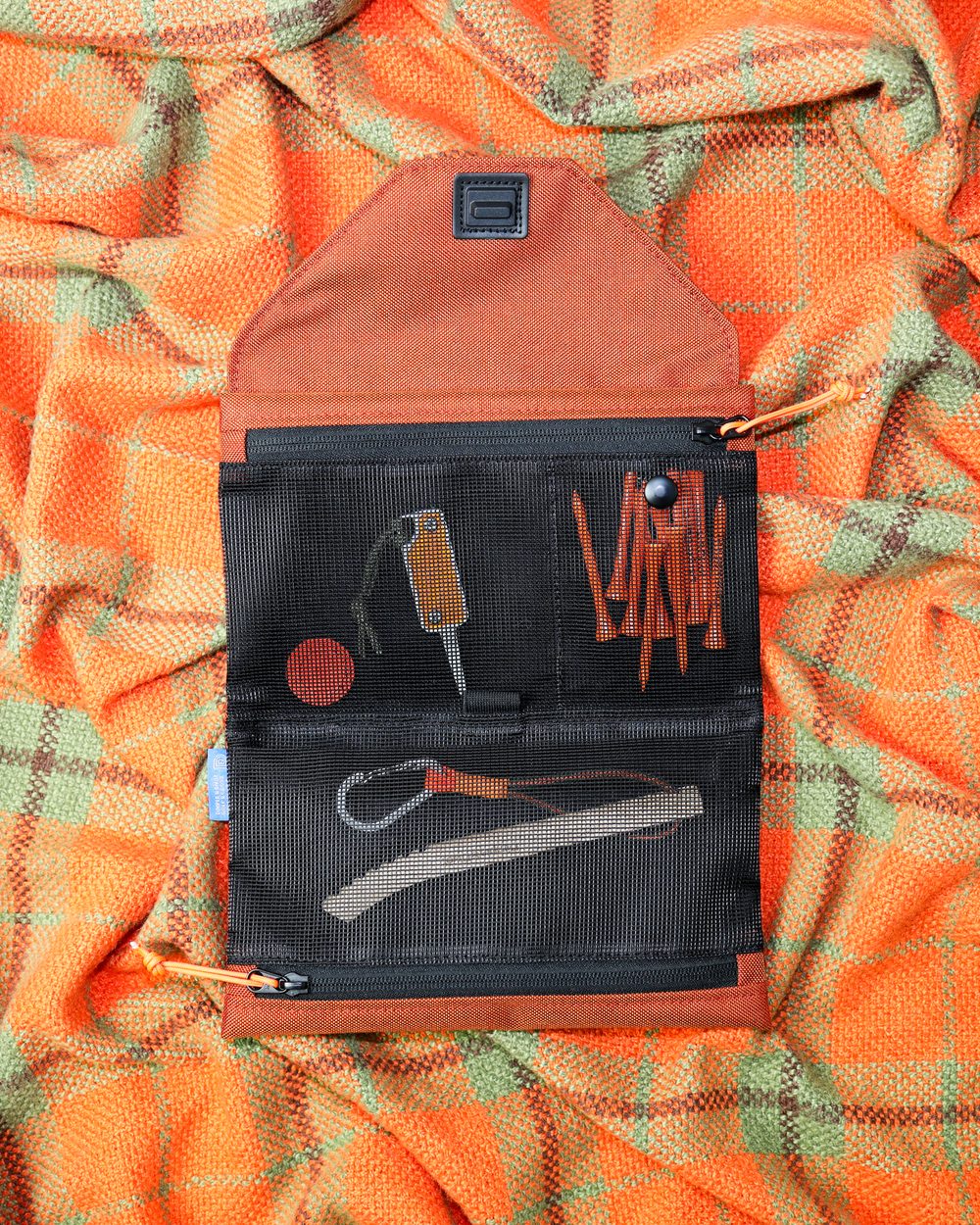 Dimple & Divot Essentials Pouch Rust · view 1 of 5