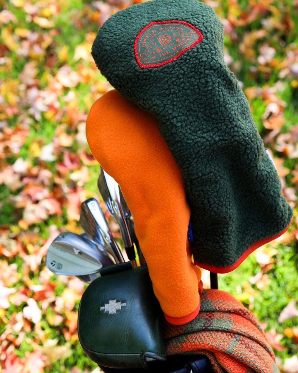 Dimple & Divot Fleece Reversible Headcover Driver · view 1 of 5