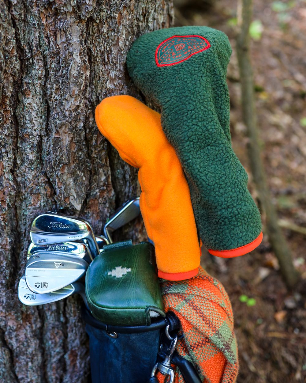 Dimple & Divot Fleece Reversible Headcover Fairway · view 1 of 5