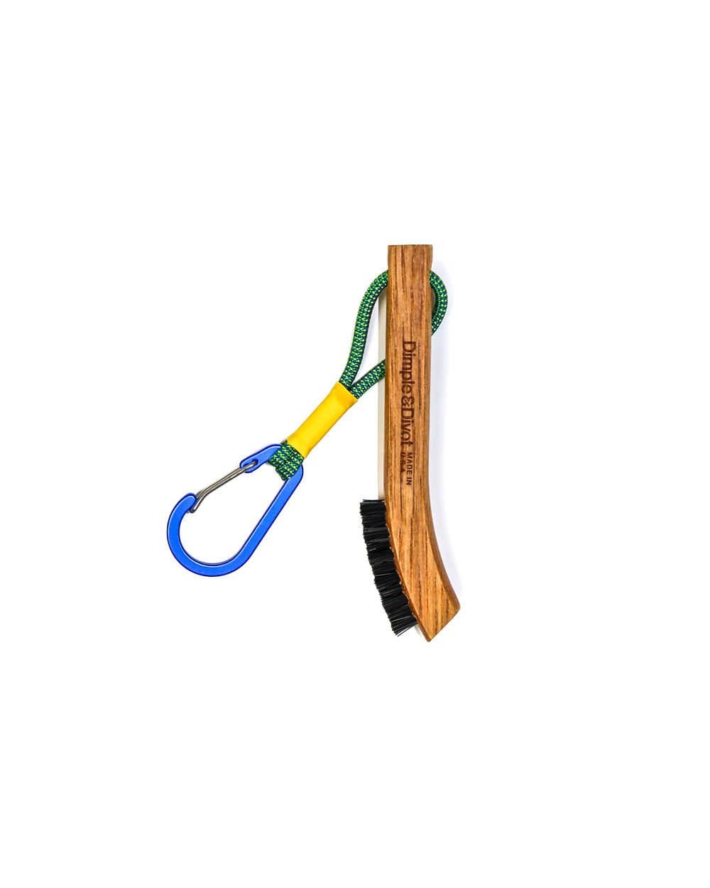 Dimple & Divot Hickory Golf Brush Lite Keeper · view 3 of 5
