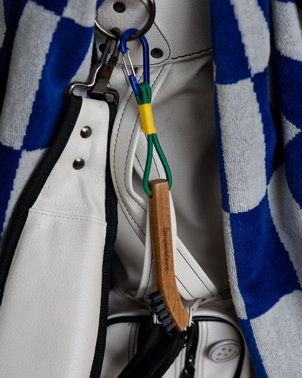 Dimple & Divot Hickory Golf Brush Lite Keeper · view 1 of 5