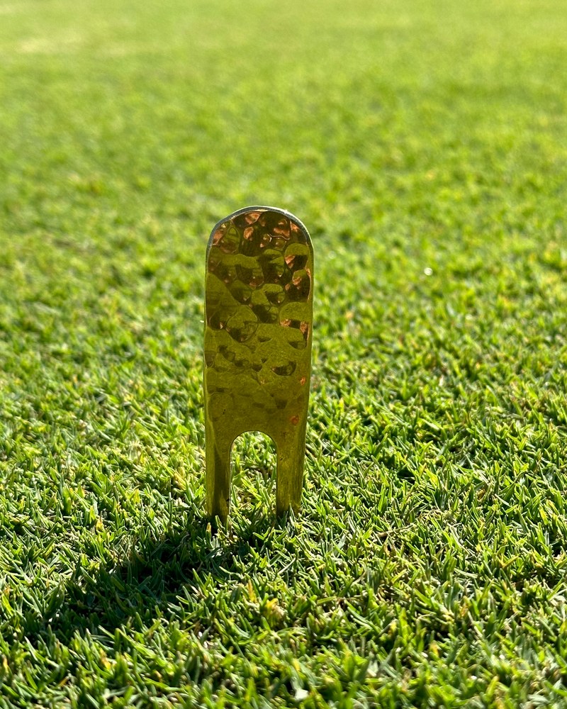 The Players Divot Tool Solid Brass