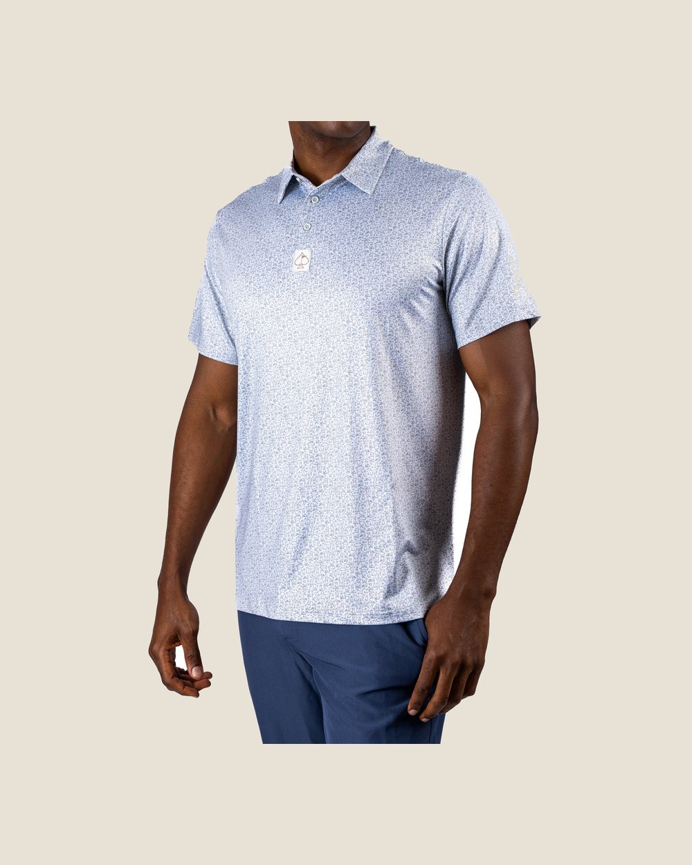 Pins & Aces Man’s Best Friend Polo, Light · view 1 of 1