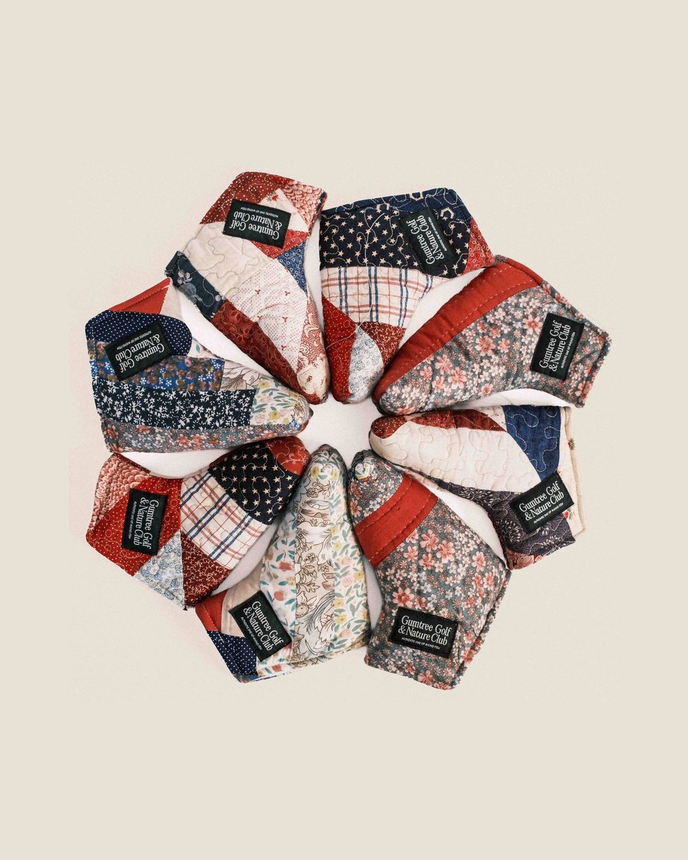 Gumtree Golf & Nature Club Archive Quilt Blade Putter Cover &middot; view 1 of 3