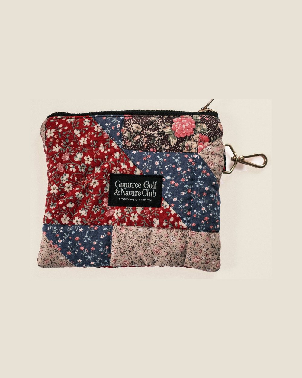 Gumtree Golf & Nature Club Vintage Floral Patchwork Quilt Valuables Pouch &middot; view 1 of 3