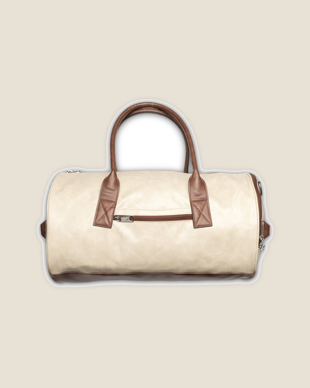 Jones Sports Co Clubhouse Duffle, Ecru/Kodiak &middot; view 1 of 4