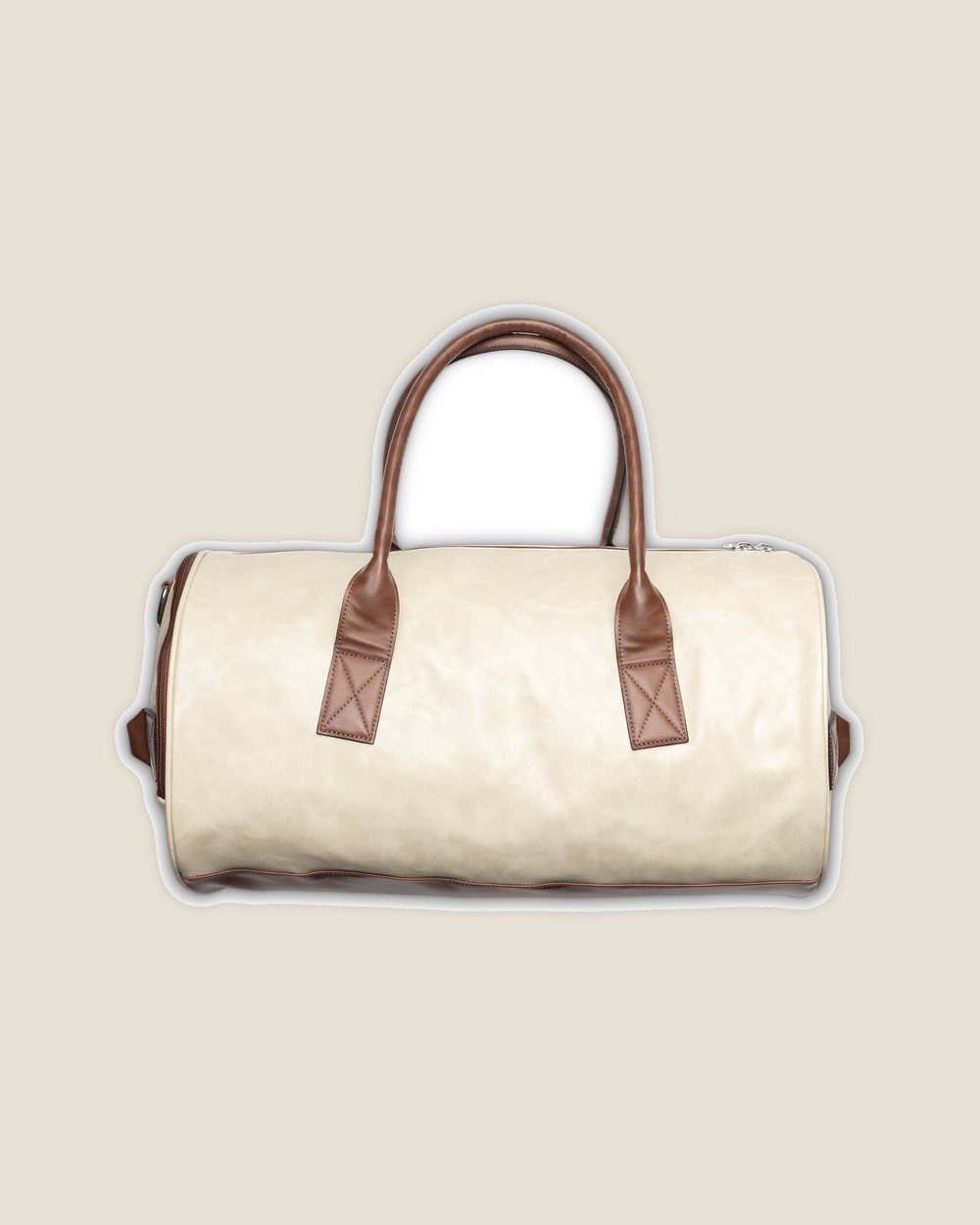 Jones Sports Co Clubhouse Duffle, Ecru/Kodiak &middot; view 3 of 4