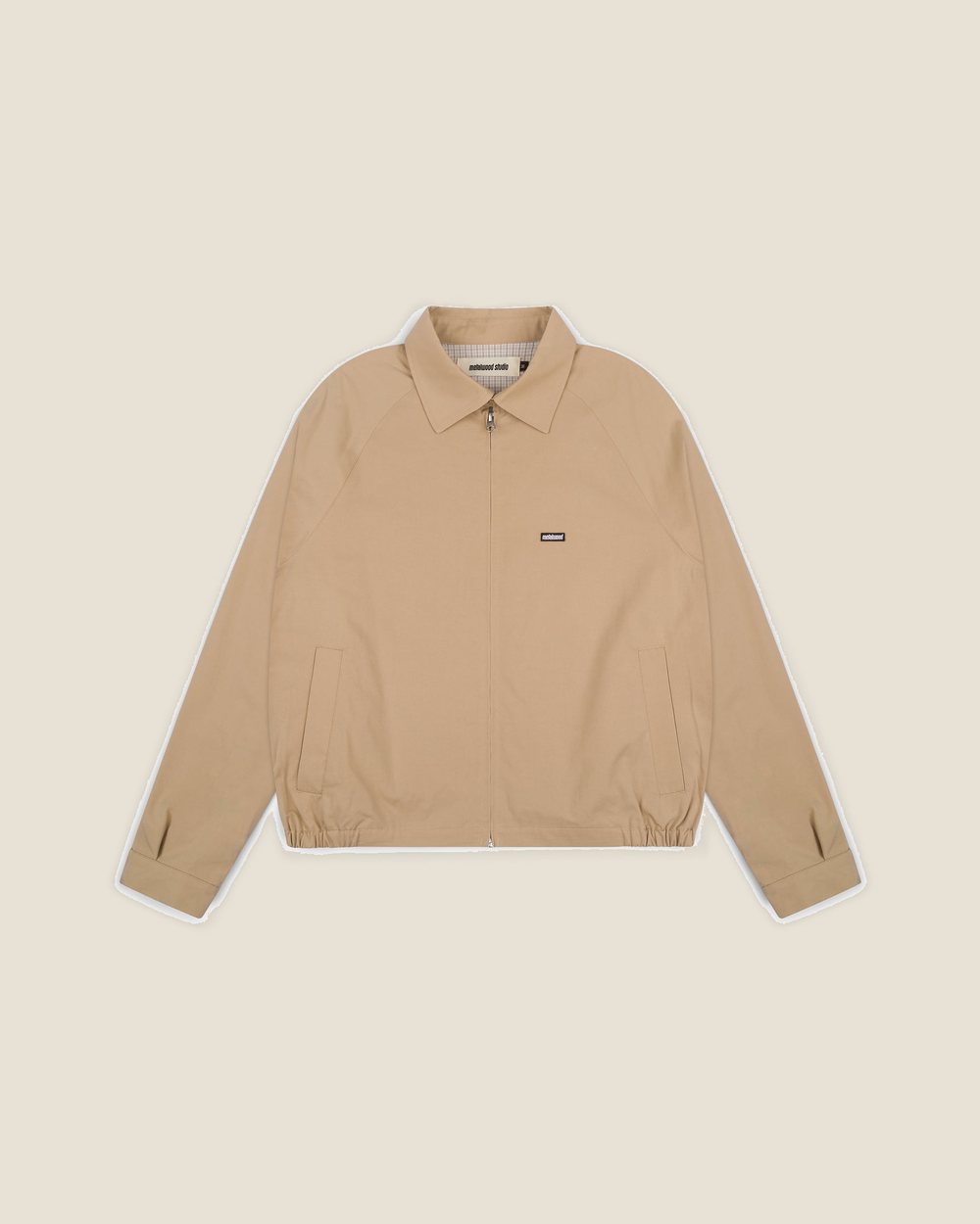Metalwood Studio Raglan Sleeve Blouson, Tan &middot; view 1 of 3