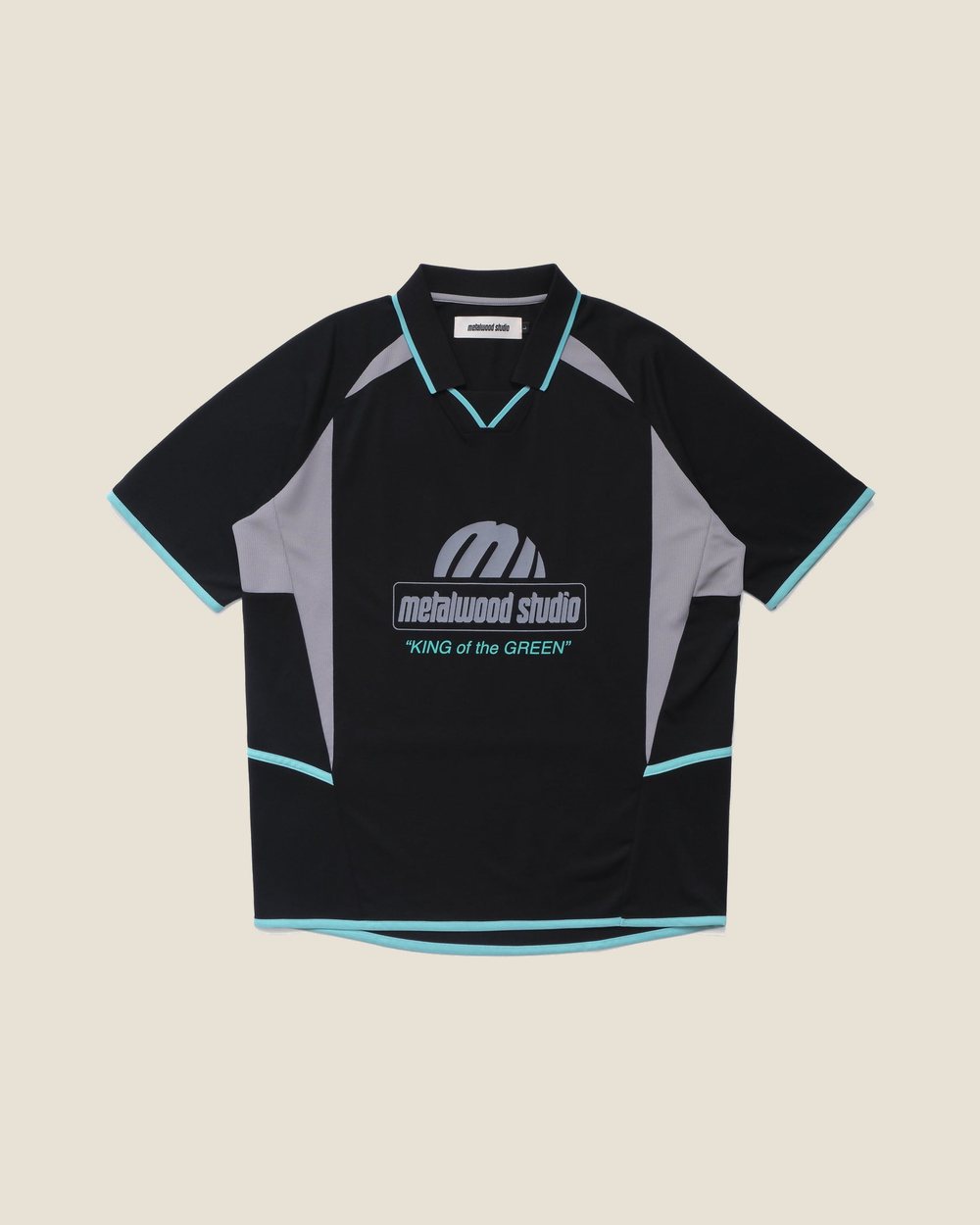 Metalwood Studio King of the Greens Jersey, Black &middot; view 1 of 4