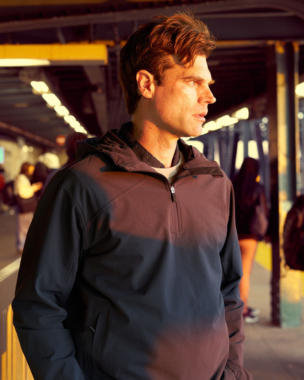Rookline Grid Fleece Windbreaker &middot; view 4 of 4